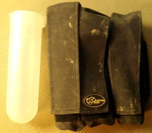 ZappAds: 3 compartment paintball ammo belt pouch/bandolier by extreme rage
